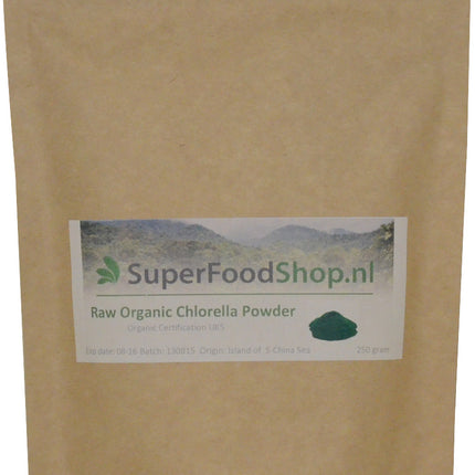 Chlorella Raw & Organic superfood online bestellen 