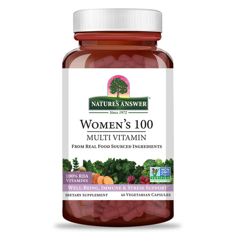Women’s 100 Multivitamin – 60 Capsules - Nature's Answer - SuperfoodShop