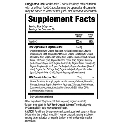 The Vitamin Code - Raw Vitamin C - 60 caps
