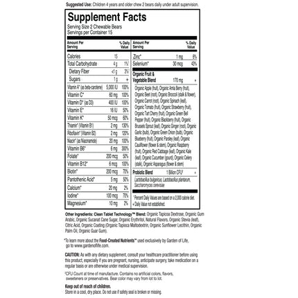 The Vitamin Code Kids (30 kauwtabletten) - The Garden of Life