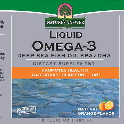 Vloeibare Omega 3 - Nature's Answer