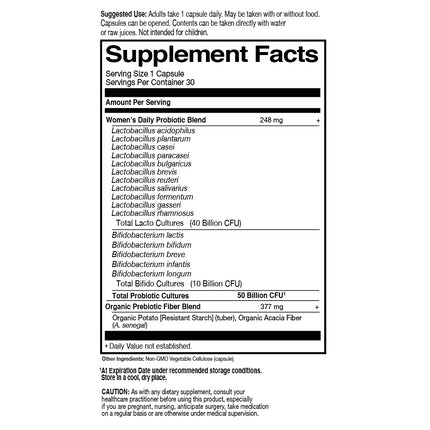 Dr. Formulated Probiotica Women 50 miljard 30 capsules - Garden of Life