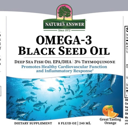 Omega 3 & Black Seed olie