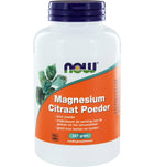Magnesium Citraat Poeder 227 g – Puur & Goed Oplosbaar Magnesium - Now Foods - SuperfoodShop