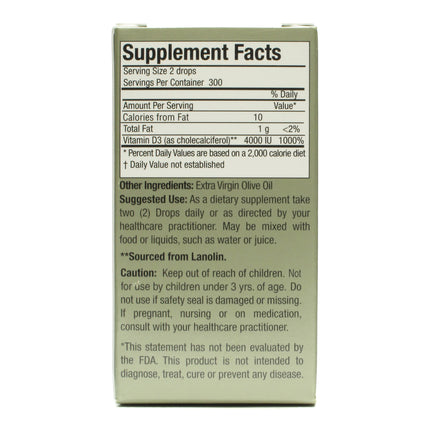 Vitamine D3 Nature’s Answer Platinum | 300 dagen