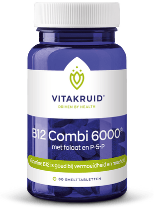 Vitamine B12 Combi met folaat - De Ultieme Energieboost voor Je Lichaam - Vitakruid - SuperfoodShop