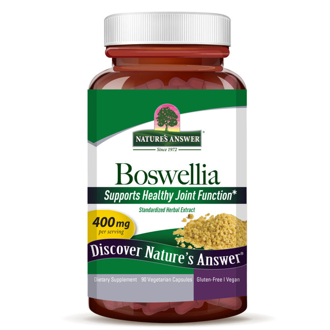 Boswellia Standardized 400mg – 90 Vegan Capsules
