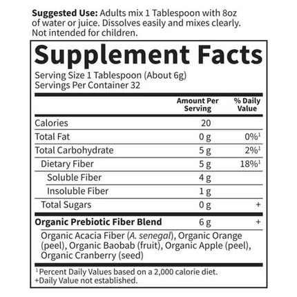 Vezels - Dr. Formulated - Organic Fiber