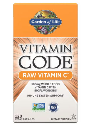Vitamin Code RAW Vitamine C – 500 mg uit Whole Food (60 capsules)