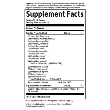 Dr. Formulated Probiotica Prenatal Shelf-Stable