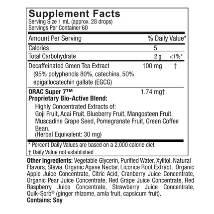 Groene Thee Extract – Alcoholvrij & EGCG-gestandaardiseerd (50 ml)