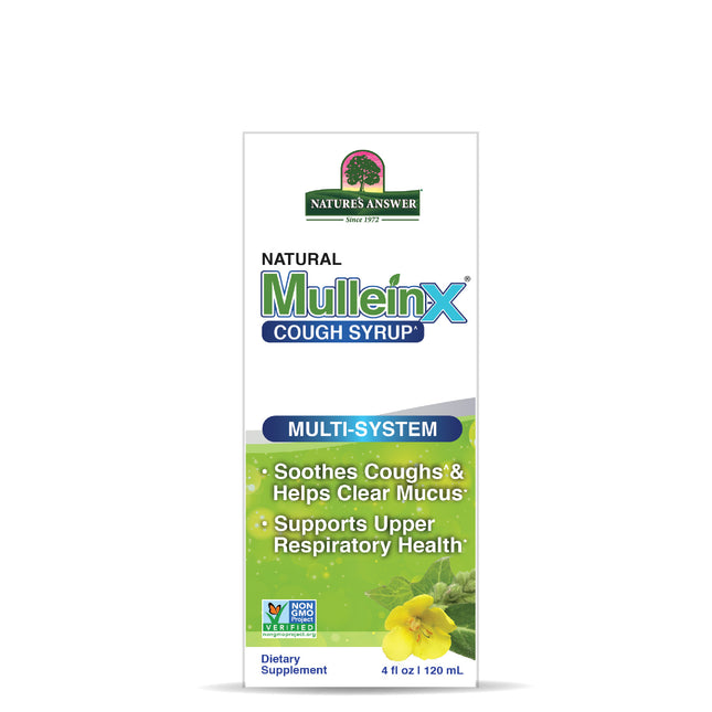 Mullein-X™ Multi-System-Hustensaft 120 ml