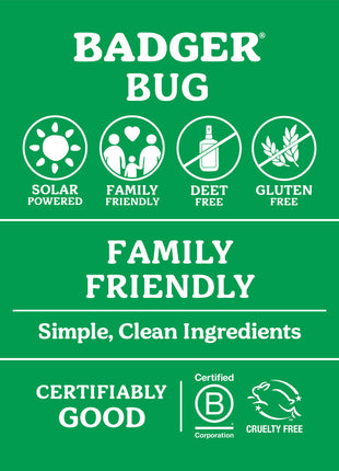 Badger Anti Bug Balm Stick – Natuurlijke Insectenbescherming 17g